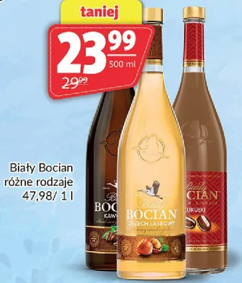 Likier Biały Bocian Orzech Laskowy promocja w Prim Market