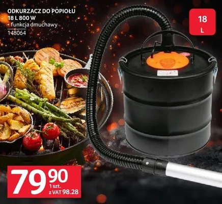 Odkurzacz do popiołu ISL 800 W promocja w Selgros
