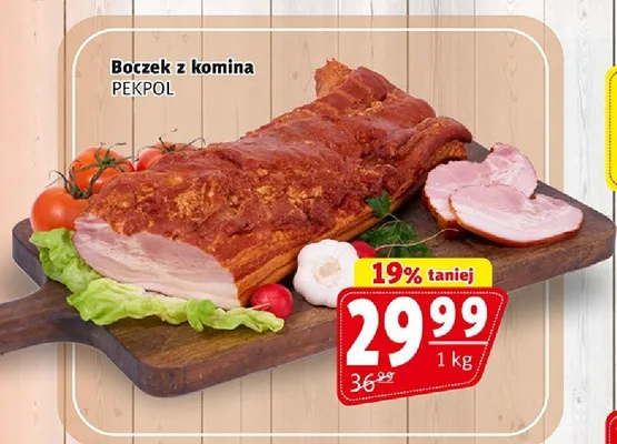 Boczek z komina Pekpol promocja w Prim Market