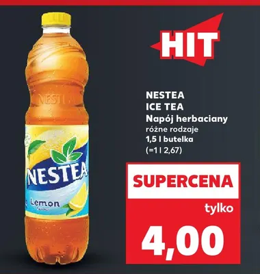 Napój herbaciany Nestea Ice Tea promocja w Kaufland