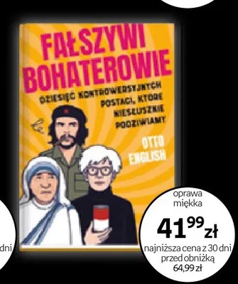 Książka Fałszywi bohaterowie Otto English oprawa miękka promocja w Empik