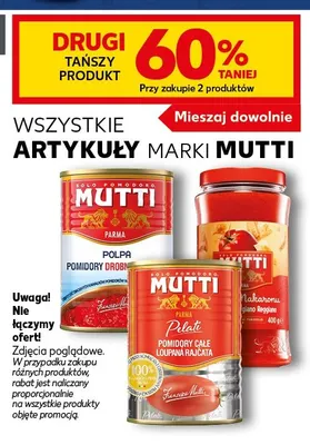 Artykuły marki Mutti promocja w Kaufland