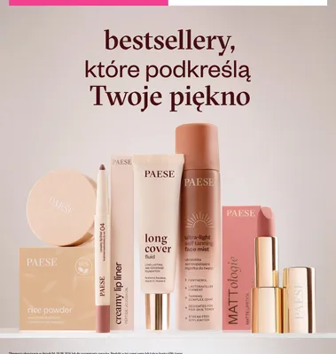 Podkład do twarzy Paese Long Cover Fluid promocja w Hebe