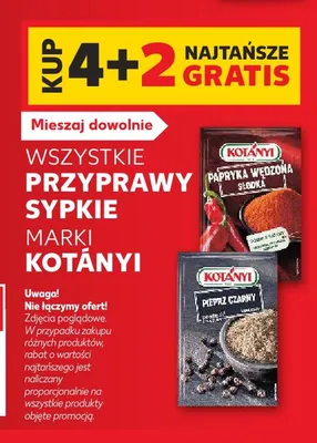 Pieprz czarny mielony Kotányi promocja w Kaufland