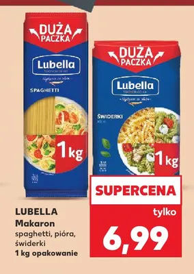Makaron pióra Lubella promocja w Kaufland
