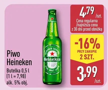 Piwo Heineken promocja