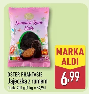 Jajeczka z rumem promocja w Aldi