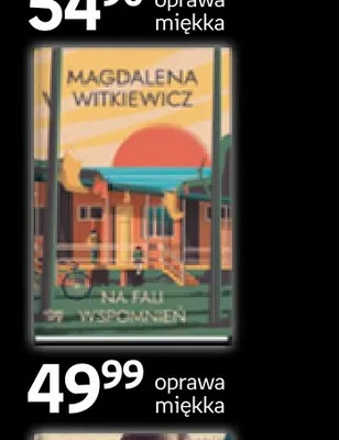 Książka Na fali wspomnień Magdalena Witkiewicz oprawa miękka promocja w Empik