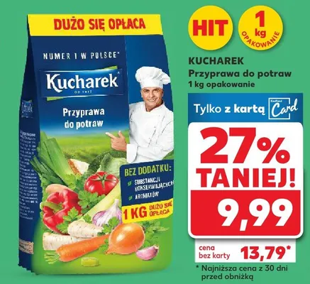 Przyprawa do potraw opakowanie promocja w Kaufland