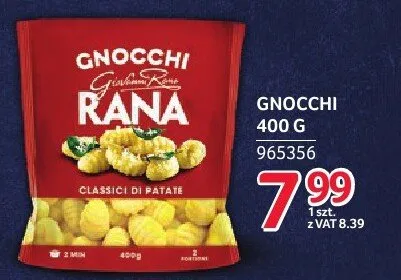 Gnocchi Rana 400 g promocja w Selgros