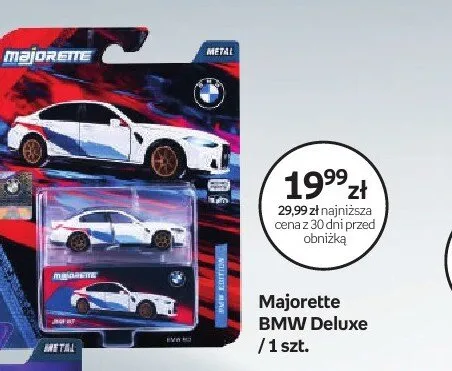 Majorette BMW Deluxe promocja w Empik