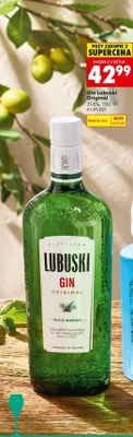 Gin Lubuski Original 37,5% promocja w Biedronka