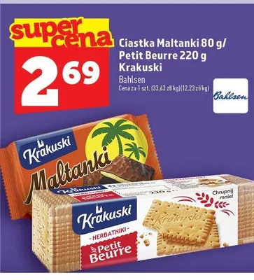 Ciastka Krakuski Maltanki promocja w TOPAZ
