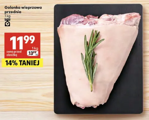 Golonka wieprzowa przednia promocja w Delikatesy Centrum