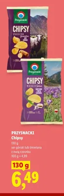 Chipsy Przysnacki promocja w Lidl