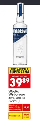Wódka promocja w Biedronka