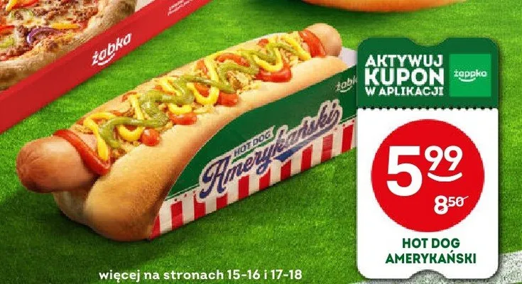Hot Dog Amerykański promocja w Żabka