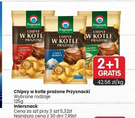 Chipsy w kotle prażone Przysnacki promocja w Market Point