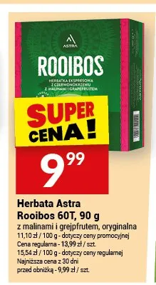 Herbata Astra Rooibos promocja w Twój Market
