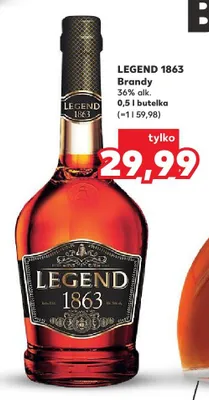 Brandy 36% alk. promocja w Kaufland