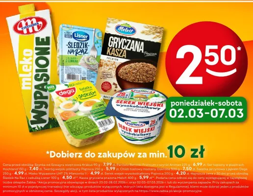 Kasza gryczana premium promocja w Żabka