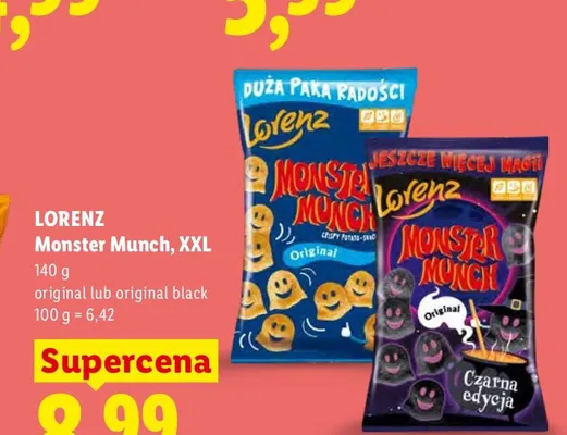 Monster Munch XXL original Lorenz promocja w Lidl