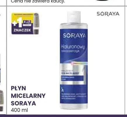 Płyn micelarny Soraya promocja w Stokrotka
