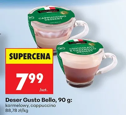 Deser karmelowy promocja w Biedronka