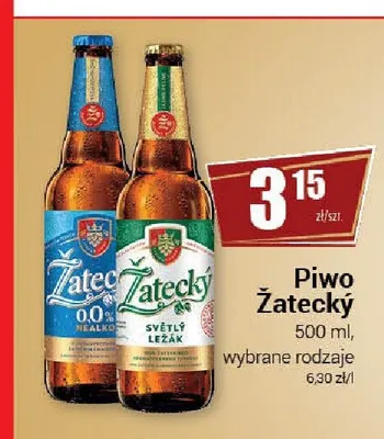 Piwo Žatecký Světlý Ležák promocja w Premium Nasz Sklep