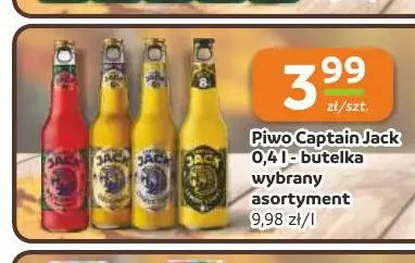 Piwo Captain Jack promocja w Gama