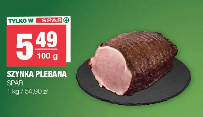 Szynka Plebana SPAR promocja w SPAR