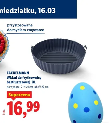 Wkład do frytkownicy beztłuszczowej, XL promocja w Lidl