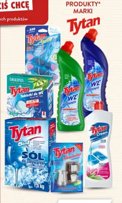 Mleczko do czyszczenia Tytan Cream Flower promocja w Intermarche