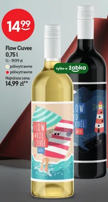 Wino Flow Cuvee promocja w Żabka
