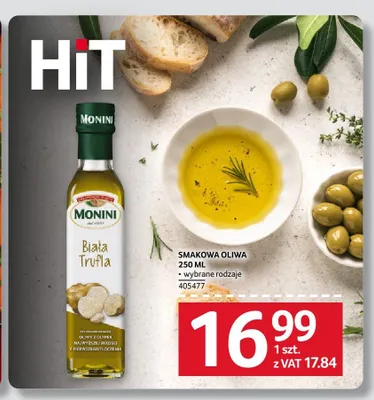 Oliwa smakowa Monini Biała Trufla promocja w Selgros