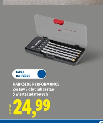 Zestaw 5 wierteł udarowych PARKSIDE PERFORMANCE promocja w Lidl