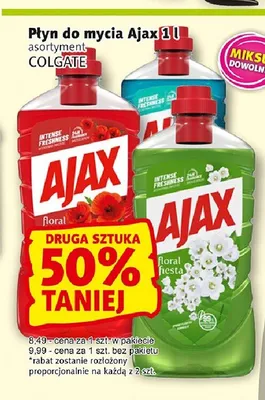 Płyn do mycia Ajax promocja w Prim Market