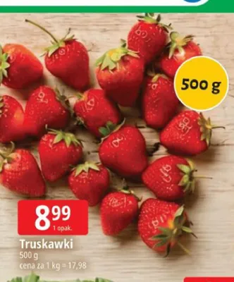 Truskawki promocja w Leclerc