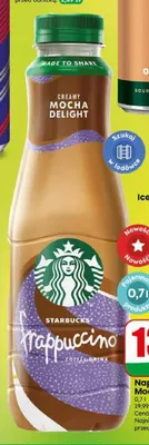 Napój mleczno-kawowy Starbucks Frappuccino Mocha Delight promocja w Dino