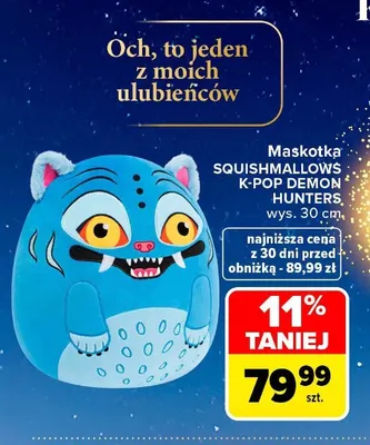 Maskotka Squishmallows K-Pop Demon Hunters wys. 30 cm promocja w Carrefour