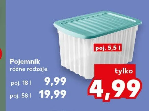 Pojemnik promocja w Kaufland