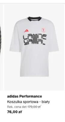 Koszulka sportowa adidas Performance biała promocja w Lounge by Zalando