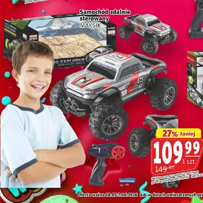 Samochód zdalnie sterowany MAKSIK promocja w Prim Market