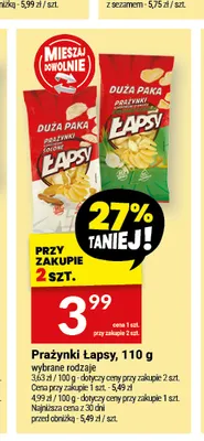 Prażynki Łapsy promocja w Twój Market