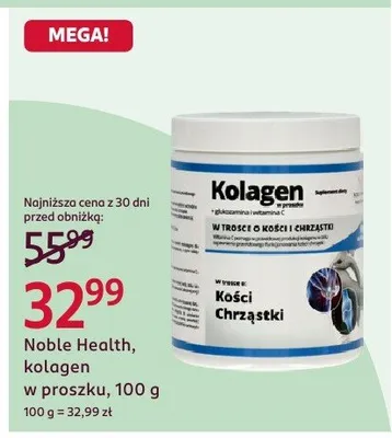 Kolagen w proszku promocja w Rossmann