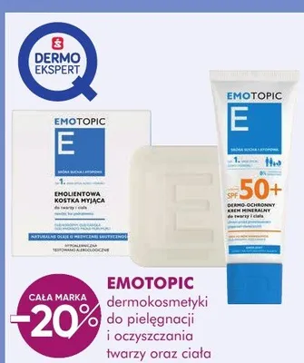 Krem do twarzy emotopic promocja w Super-Pharm