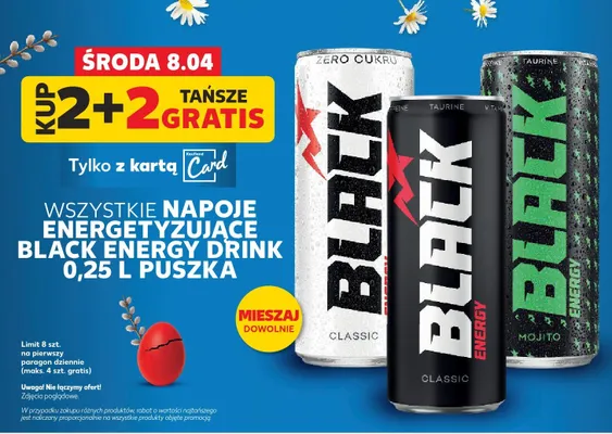 Napoje energetyzujące Black Energy Drink Mojito promocja w Kaufland