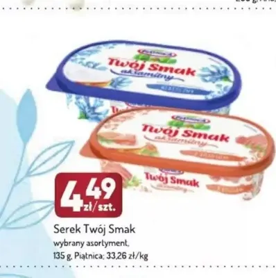 Serek Twój Smak aksamitny z ziołami Piątnica promocja w Avita
