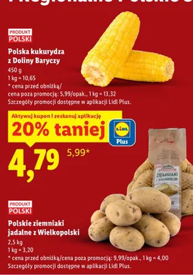 Kukurydza z Doliny Baryczy promocja w Lidl