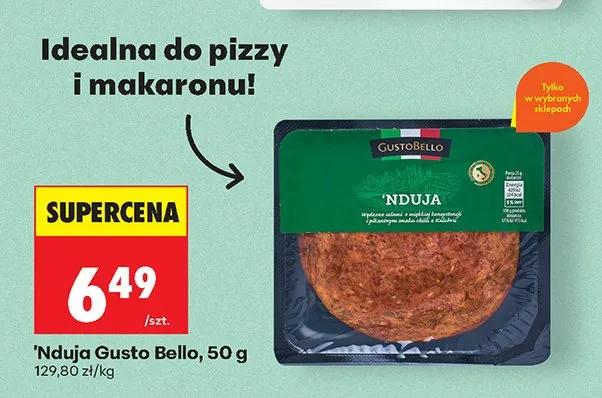 'Nduja promocja w Biedronka